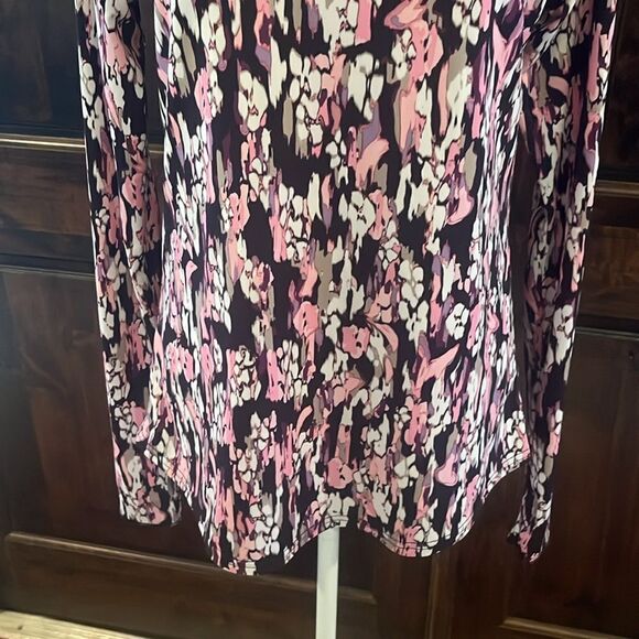 Jofit Pink and White UV Long Sleeve Crew Tee, size S - Picture 3 of 8